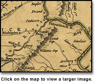 Historical map of Blue Ridge Region